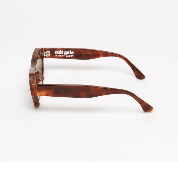 NWT Cult Gaia x Thierry Lasry 49 MM Jaya Tortoise Shell Cat Eye Sunglasses - Picture 3 of 6